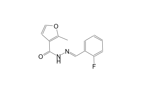 N'-[(E)-(2-fluorophenyl)methylidene]-2-methyl-3-furohydrazide