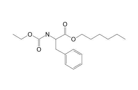 L-Phenylalanine, N-ethoxycarbonyl-, hexyl ester