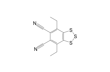 5,6-DICYANO-4,7-DIETHYLBENZO-[1,2,3]-TRITHIOLE