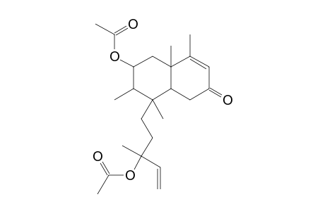 7,13-Diacetoxystachysolon