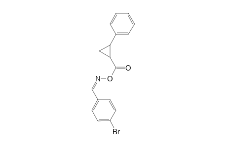 Benzaldehyde, 4-bromo-, o-[(2-phenylcyclopropyl)carbonyl]oxime