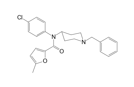 N-(1-Benzylpiperidin-4-yl)-N-(4-chlorophenyl)-5-methylfuran-3-carboxamide