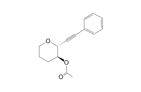 (2R*,3S*)-3-Acetoxy-2-(2-phenyl)ethynyltetrahydropyran