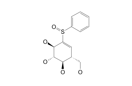 2-PHENYLSULFOXIDE-3-BETA,4-ALPHA,5-BETA-TRIHYDROXY-6-ALPHA-HYDROXYMETHYLCYClOHEX-1-ENE