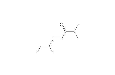 (4E,6E)-2,6-dimethylocta-4,6-dien-3-one