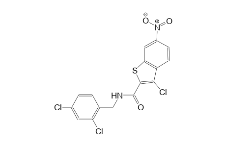3-chloro-N-(2,4-dichlorobenzyl)-6-nitro-1-benzothiophene-2-carboxamide