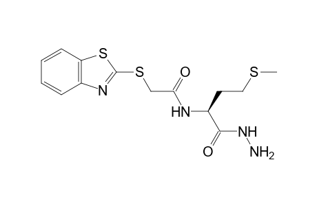 2-Benzothiazolylthioacetyl L-methionine hydrazide