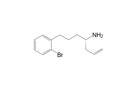 (S)-7-(2-Bromophenyl)hept-1-en-4-amine