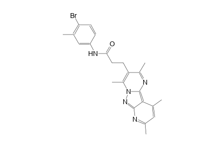 pyrido[2',3':3,4]pyrazolo[1,5-a]pyrimidine-3-propanamide, N-(4-bromo-3-methylphenyl)-2,4,8,10-tetramethyl-
