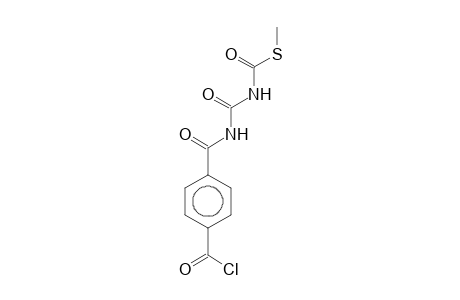 Thioallophanic acid, N-(p-chlorophthaloyl)-, S-methyl ester