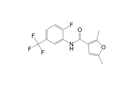 N-[2-fluoro-5-(trifluoromethyl)phenyl]-2,5-dimethyl-3-furamide