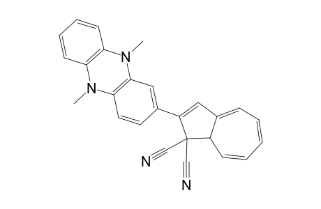 2-[2-(5,10-Dihydro-5,10-dimethylphenazinyl)]-1,8a-dihydro-1,1-azulenedicarbonitrile