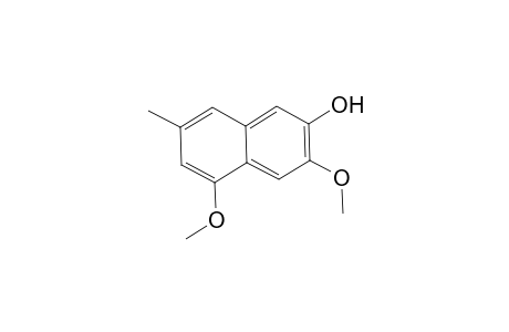 2-Naphthalenol, 3,5-dimethoxy-7-methyl-