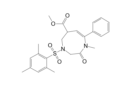 Methyl (Z)-4-(Mesitylsulfonyl)-1-methyl-2-oxo-8-phenyl-1,2,3,4,5,6-hexahydro-1,4-diazocine-6-carboxylate