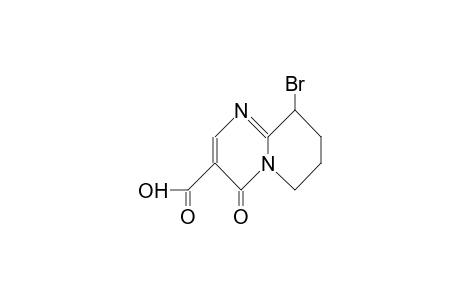 9-Brom-4-oxo-6,7,8,9-tetrahydro-4H-pyrido-U1,2-ae-pyrimidin-3-carbonsaeure