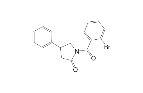 2-pyrrolidinone, 1-(2-bromobenzoyl)-4-phenyl-