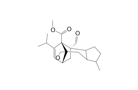 Methyl 19-hydroxy-17-oxosordaric -1-en-18-oate