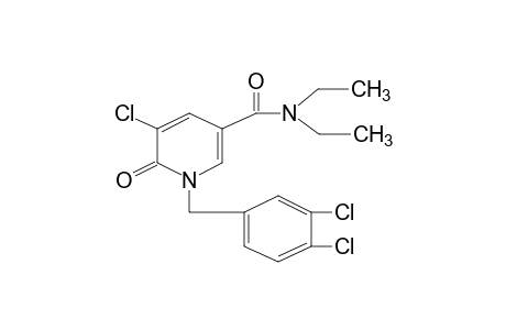 5-CHLORO-1-(3,4-DICHLOROBENZYL)-N,N-DIETHYL-1,6-DIHYDRO-6-OXONICOTINAMIDE