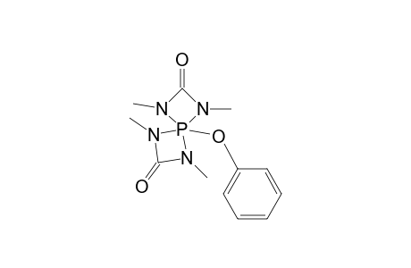 1,3,5,7-tetramethyl-4-phenoxy-1,3,5,7-tetraaza-4.lambda(5).-phosphaspiro[3.3]heptane-2,6-dione