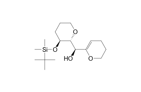 (S)-(5,6-Dihydro-4H-pyran-2-yl)[(2R,3S)-3-(tert-butyldimethylsiloxy)tetrahydropyran-2-yl]methanol