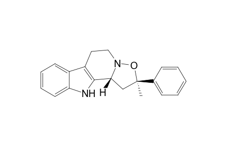 syn-2-Methyl-2-phenyl-1,2,4,5-tetrahydrooxazolo[3,2-a].beta.-carboline