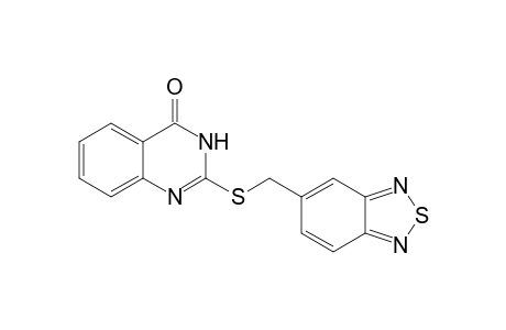 Quinazolin-4(3H)-one, 2-(benzo[c][1,2,5]-thiadiazol-5-ylmethyl)thio-