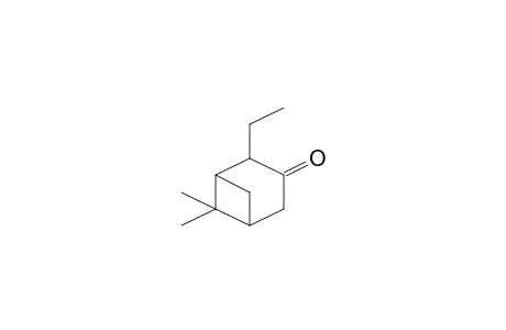 2-Ethyl-6,6-dimethyl-norpinan-3-one