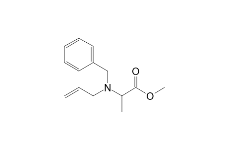 2-[(phenylmethyl)-prop-2-enylamino]propanoic acid methyl ester