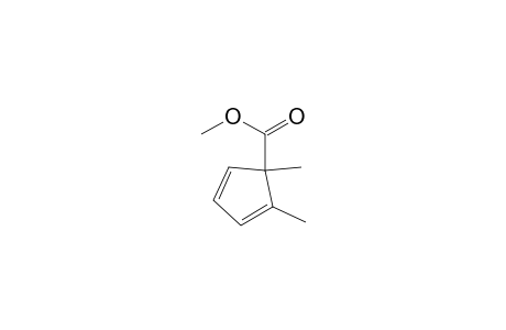 1,2-dimethyl-1-cyclopenta-2,4-dienecarboxylic acid methyl ester