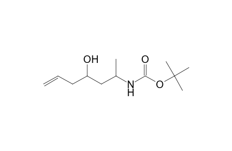 1-Hepten-4-ol, 6-[(tert-butyloxycarbonyl)amino]-