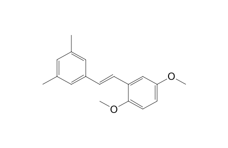 1,4-Dimethoxy-2-[2'-(3",5"-dimethylphenyl)ethenyl]benzene