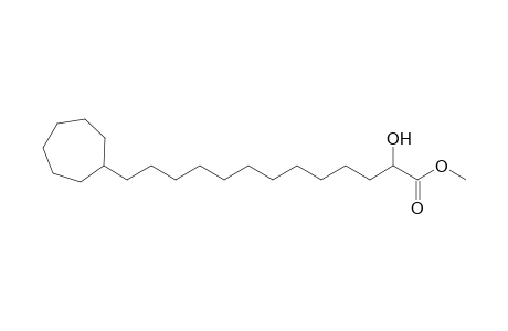 Methyl .omega.-cycloheptyl-.alpha.-hydroxytridecanoate