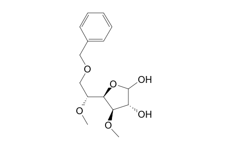 6-O-Benzyl-3,5-di-O-methyl-D-glucofuranose
