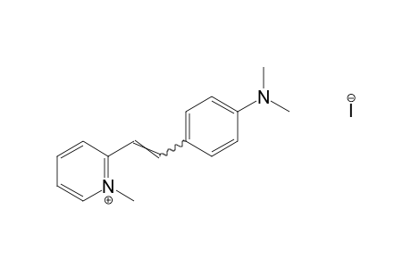 2-[p-(dimethylamino)styryl]-1-methylpyridinium iodide