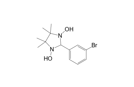 2-(3-Bromophenyl)-4,4,5,5-tetramethylimidazolidine-1,3diol