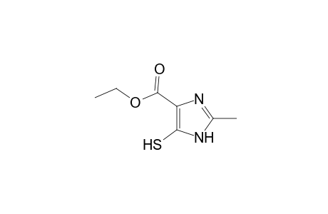 5-mercapto-2-methylimidazole-4-carboxylic acid, ethyl ester
