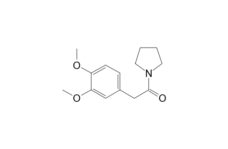 2-(3,4-dimethoxyphenyl)-1-(1-pyrrolidinyl)ethanone