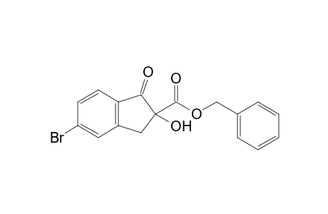 (+)-Benzyl 5-bromo-2-hydroxy-1-oxo-2,3-dihydro-1H-indene-2-carboxylate