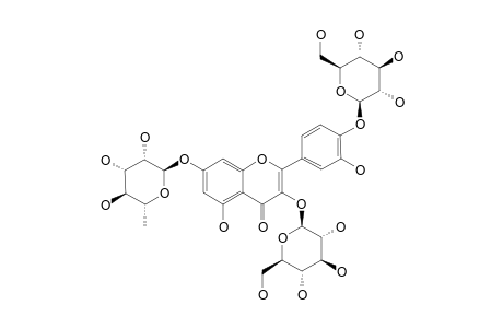 MORICANDIN;QUERCETIN-3,4'-DI-O-BETA-D-GLUCOPYRANOSIDE-7-O-ALPHA-L-RHAMNOPYRANOSIDE