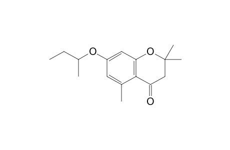 7-[(sec-Butyl)oxy]-2,2,5-trimethyl-4-chromanone
