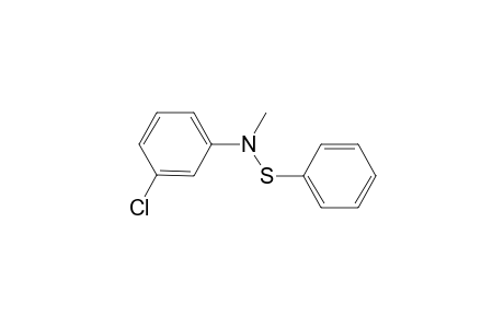 3-Chloro-N-methyl-N-(phenylthio)benzenamine