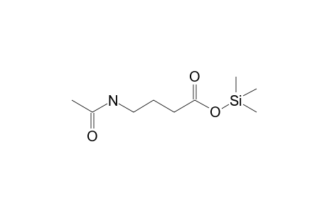 4-Acetamidobutyric acid, 1TMS