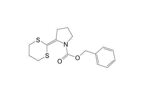 (phenylmethyl) 2-(1,3-dithian-2-ylidene)pyrrolidine-1-carboxylate
