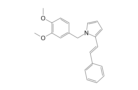 (E)-and (Z)-1-(3,4-Dimethoxybenzyl)-2-styryl-1H-pyrrole