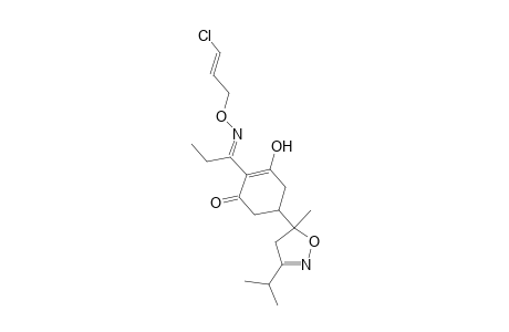 2-Cyclohexen-1-one, 2-[1-[[(3-chloro-2-propenyl)oxy]imino]propyl]-5-[4,5-dihydro-5-methyl-3-(1-methylethyl)-5-isoxazolyl]-3-hydroxy-
