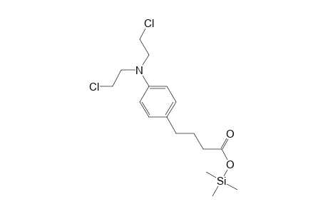 Trimethylsilyl 4-{4-[bis(2-chloroethyl)amino]phenyl}butanoate