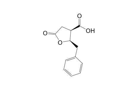 (2R,3R)-(+)-2-Benzyltetrahydro-5-oxo-3-furancarboxylic acid