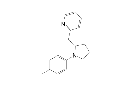 2-{[1'-(p-Tolyl)pyrrolidin-2'-yl]methyl}-pyridine