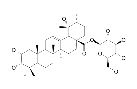EUSCAPHIC-ACID-28-O-BETA-D-GLUCOPYRANOSIDE
