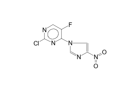 2-CHLORO-4-(4-NITROIMIDAZOL-1-YL)-5-FLUOROPYRIMIDINE